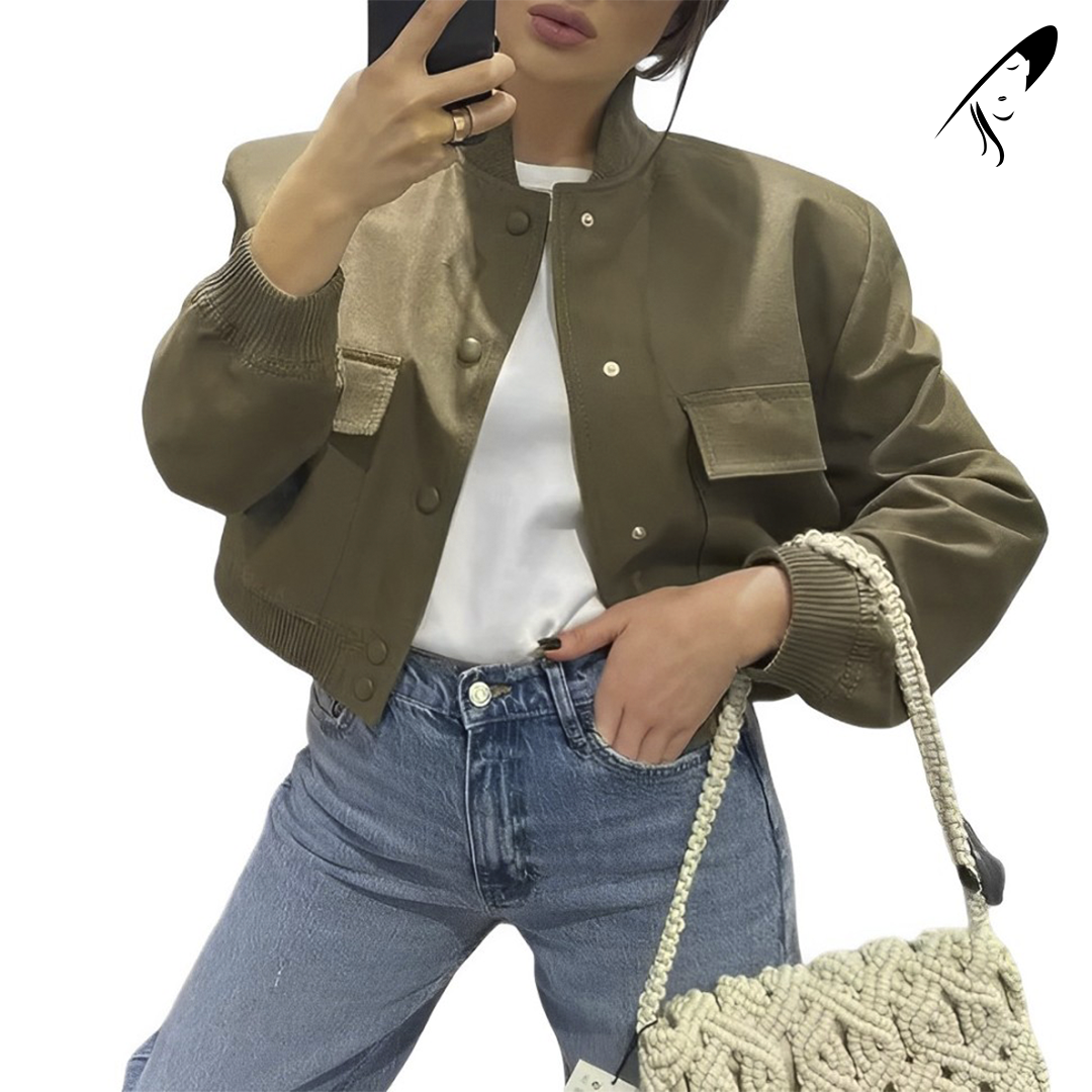 Jaqueta Bomber Chic | CeV